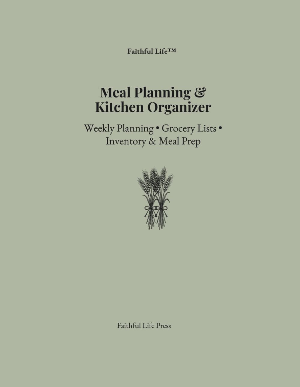 Amazon.com: Meal Planning & Kitchen Organizer: Weekly Planning ...