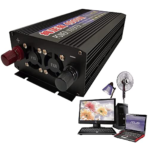 Onduleur de puissance haute performance 5000W 6000W 8000W à signal pur LCD