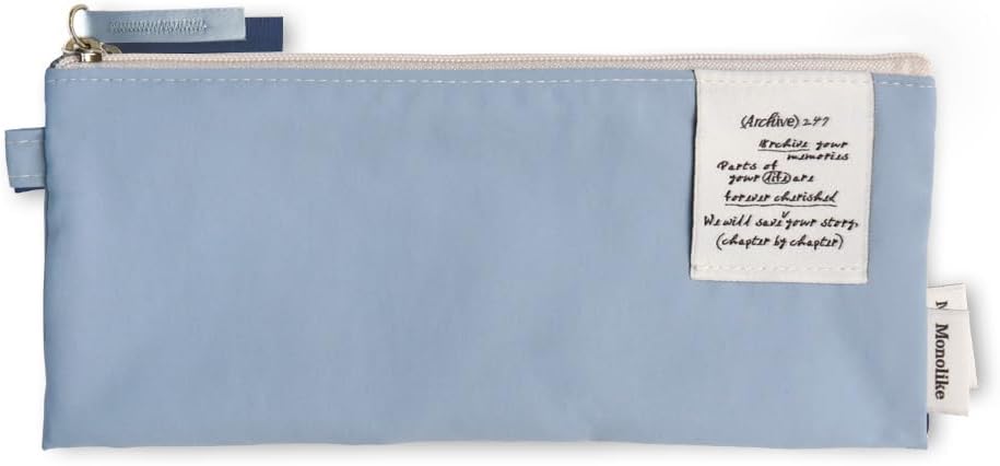 Monolike Unmatched friends Pen Case, Green - Pencil Pouch, Portable Pencil Bag, Pencil Case, Office Pouch case