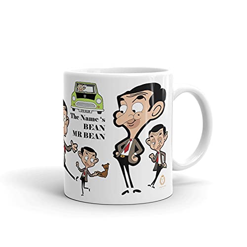 Cartoon Mugs Best Gift for Kids Brother Sister Son Daughter Boys Girls Hd Printed Microwave Safe White Ceramic Coffee Mug (350 ml)