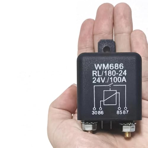 Relais de démarrage robuste 200A 24V pour commutation de courant lourd - 2