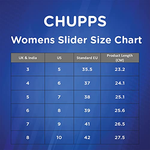 Image of CHUPPS Chupps X Mi Official Sliders White & Royal Blue Chupps Drift Orthopedic Slippers | Soft Footpharma Footbed | Breathable Ventilation Holes | Lightweight Flip Flops | Anti-Skid Chappals for Everyday For Womens