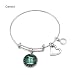 Produktbild AOTEX Armbänder Armreifen Für Frauen Verstellbare Push-Edelstahl Zwölf Konstellation Herz Charme Retro Fashion Persönlichkeit Simple Geschenk Weiblich @ Skorpion Ziehen