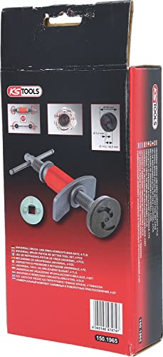 KS Tools 150.1965 Universal Bremskolben-Rückstell-Werkzeug-Satz, 4-tlg, Farbig