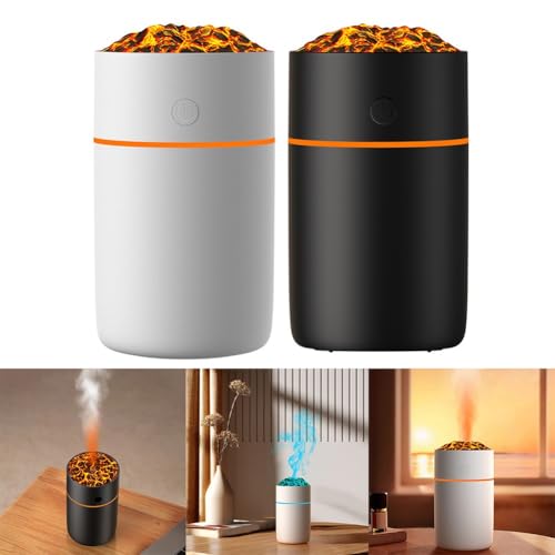 LatoYard Humidificador silencioso de coche de 230 ml con LED colorido, pulverizador de niebla alimentado por USB para uso en interiores y escritorio de oficina LatoYard Humidificador silencioso de coche de 230 ml con LED colorido, pulverizador de niebla alimentado por USB para uso en interiores y escritorio de oficina