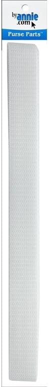 By Annie Polypropylene Strapping 1" White - 6 Yards, Durable Sewing, Craft, and Bag Handle Material