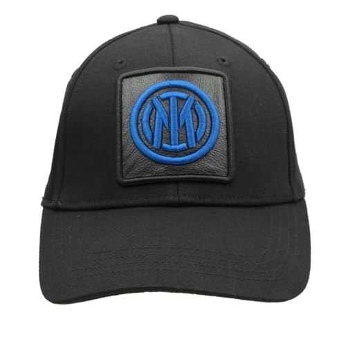 cappello baseball con logo Inter Cappello Baseball Cotone E Patch Pelle Ricamato 153520