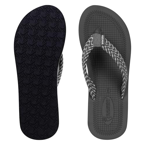 Image of Dashny Women's (1437-1434) |Extra Super Soft Comfortable Slippers |Nevy Brown Casual Slides Slippers