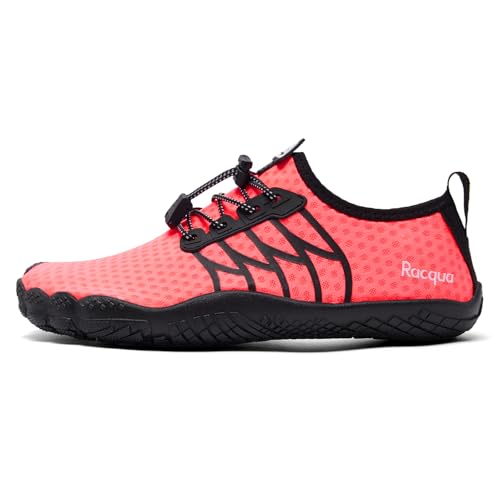 Image of Racqua Water Shoes Quick-Dry Swim Shoes Breathable Lightweight Beach Shoes Pool Barefoot Aqua for Women Men