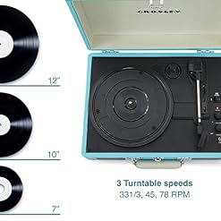 Crosley Cruiser Plus Platine Vinyle – Tourne Disque – Tourne Disque Vinyle – Platine Vinyle Bluetooth – Platines Vinyles… - Les Beatles, Paul McCartney, John Lennon, RIngo Starr, George Harrison Crosley Cruiser Plus Platine Vinyle - Tourne Disque - Tourne Disque Vinyle - Platine Vinyle Bluetooth - Platines Vinyles… – Image 4