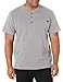 Dickies Men's Heavyweight Henley