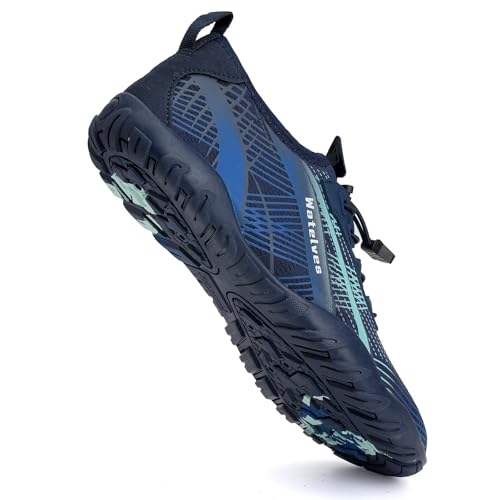 Image of WateLves Water Shoes Mens Womens Beach Swim Shoes Quick-Dry Aqua Socks Pool Shoes for Surf Yoga Water Aerobics