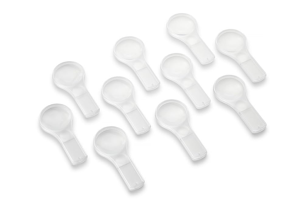 TickiT 48147 Magnifiers, Small, 45 (Pack of 10), Clear, 4.5cm - Image 2
