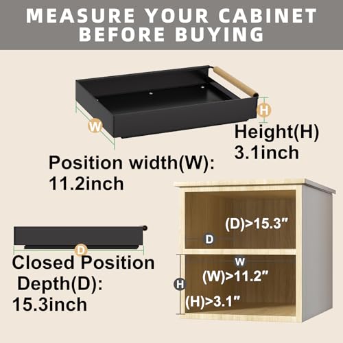 2-Pack-153-Deep-Expandable-Slide-Out-Cabinet-Shelf-No-Drill-Pull-Out-Drawer-with-Nano-Film-Adhesive-Heavy-Duty-Pull-Out-Tray-for-Kitchen-Pantry-Bathroom-Black