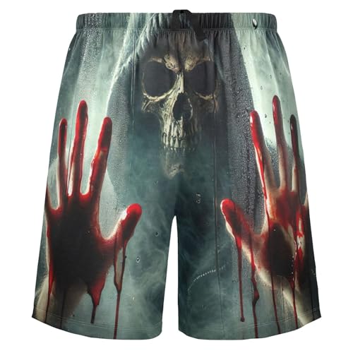 Sea Otters Cute Pajama Mens Shorts Athletic Sweat Lounge Shorts Pj Sleepwear Drawstring S