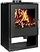 Produktbild 5 kW Kaminofen EWO Rheia - Kleiner Holzofen mit Holzfach - Schlichte Eleganz und Effizienz für gemütliche Wärme