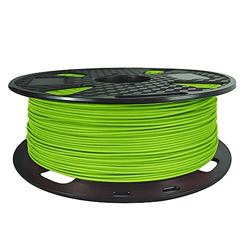 Reviews de Materiales de impresión 3D de filamento para comprar online. 50 CC3D MAX + filamento PLA verde lima 1.75 mm, 1 kg, filamento de impresora 3D de 2.2 libras, carrete de material de impresión 3D, más fuerte, PRO Plus, color verde PLA