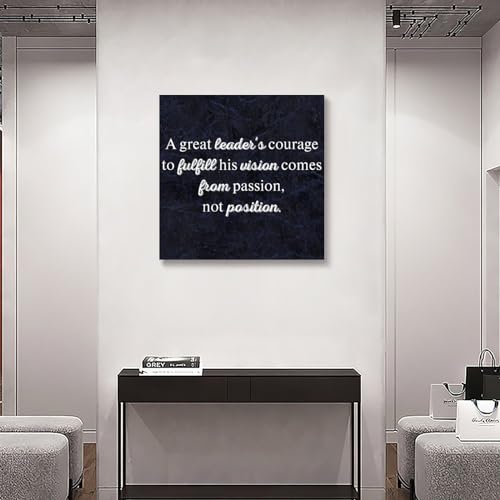 Lienzo impreso con frase motivacional en inglés que renueva el diseño de cualquier pared 6
