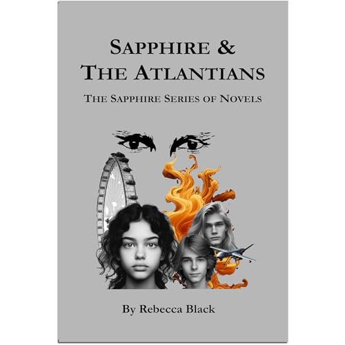 SAPPHIRE & THE ATLANTIANS Audiolibro Por Rebecca Black arte de portada