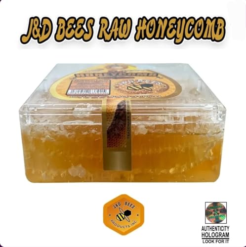 J&D BEES RAW HONEYCOMB 12oz - Miel en penca miniatura 2