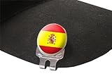  Asbri España – Clip para Gorra y Marcador magnético para Bolas de Golf Golf