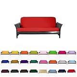 Magshion Futon Cover Slipcover Armless Sofa Cover Furniture Protector Without Armrests Slipcover Sof