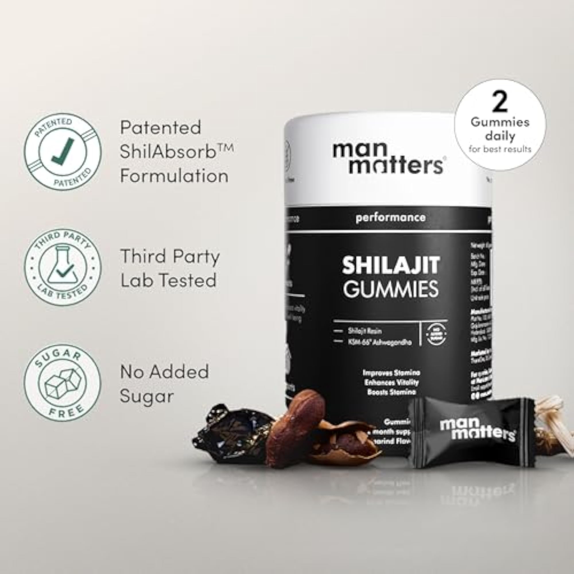 Himalayan Shilajit Gummies with Fulvic Acid & Ashwagandha