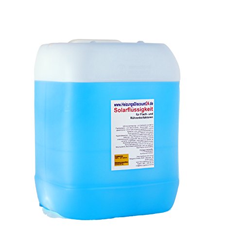 Preisvergleich Produktbild 20 Liter Solarflüssigkeit bis -28°C Frostschutz, Solarfluid, Solarliquid, Wärmeträgermedium