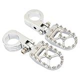 Für Sportster 883 XL Dyna Softail 32mm 38mm Autobahnrasten Verstellbare Fußrasten Motorrad Motorschutzbügel Sturzbügel Fußstützenhalterung(1)