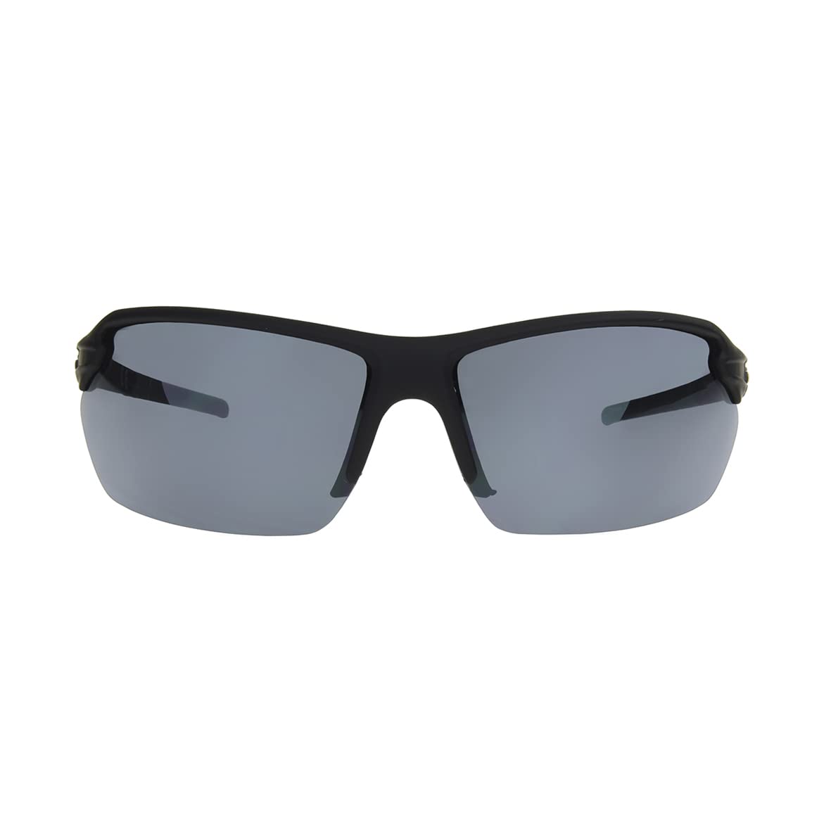 Ironman Rush - Gafas de sol deportivas envolventes para hombre, color negro, 74 mm, Negro