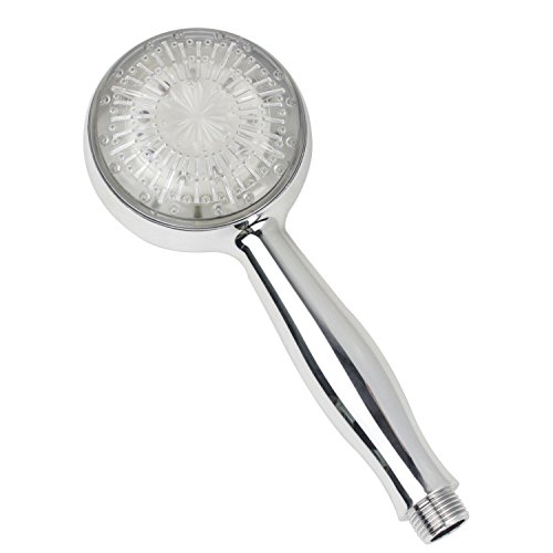 BlastCase Temperature controlled Color Changing LED hand showerhead