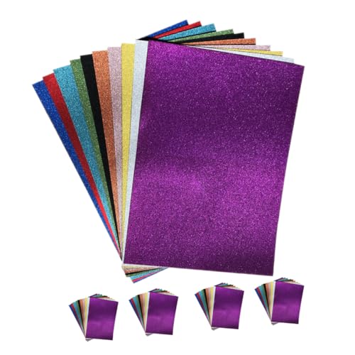 Papier cartonné pailleté pour album souvenir : créez vos cartes et décorations de table de fête