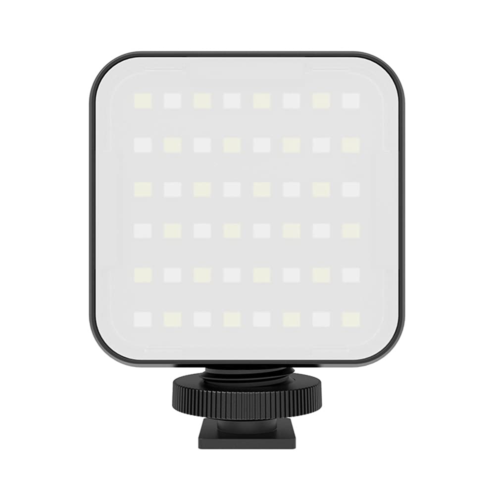 Seafrogs Photography Mini Fill Light with Battery Video Lighting/Product Shooting/Live Lighting/Portait Shooting (ST-48B, Black)