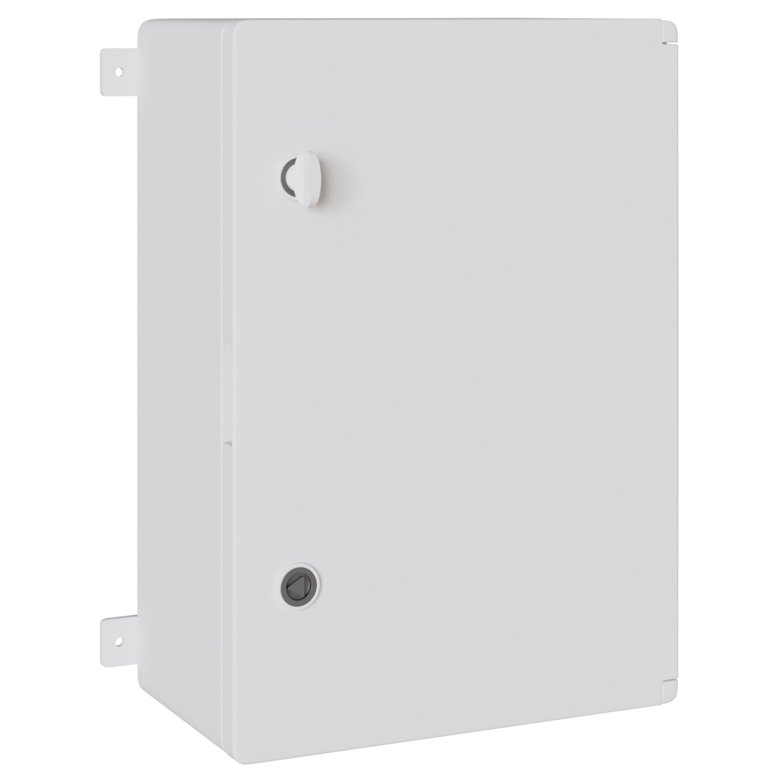 Tidyard Steuerschrank Grau 35 x 19.5 x 50 cm Plastik, Wasserdichter Verteilerkasten Wandschrank Leergehäuse für Elektro-, Steuerungs- und Sensorik-Technik