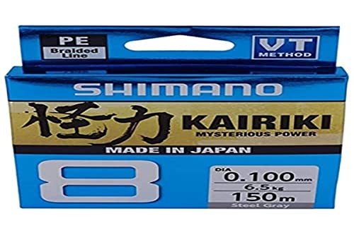 Line Kairiki 8 150 m 0,13 mm 8,2 kg Steel Gray Line Kairiki 8 150 m 0,13 mm 8,2 kg Steel Gray