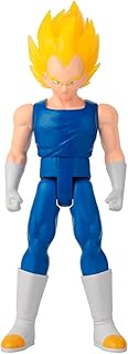 Bandai - Dragon Ball Super - Figurine Géante Limit Breaker 30 cm - Super Saiyan 2 Vegeta - Licence Officielle - Grande Figurine Sparking Vegeta Son et Lumière - Jouet Enfant 4 Ans et + - 38567