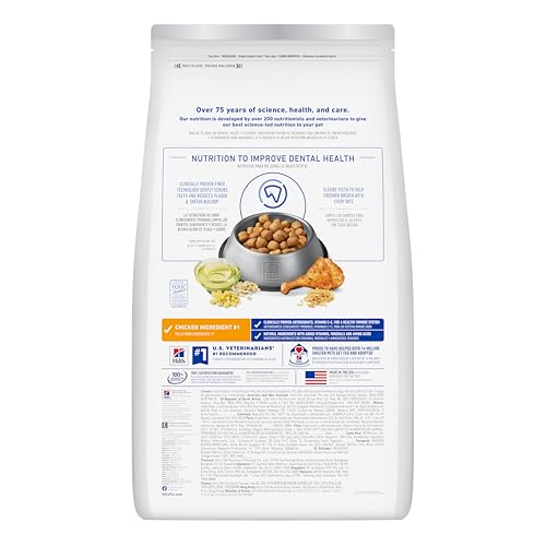 Hill's Science Diet Adult Oral Care Chicken, Rice & Barley Recipe Dry Dog Food 1.81 kg Bag image 4