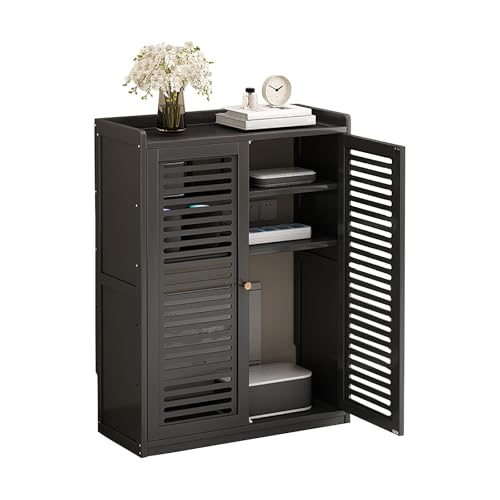 Elegante cubierta negra para radiador, funda protectora decorativa para el hogar, sala de estar, dormitorio, oficina, soluciones de calefacción, tamaño mediano para decoración de calefacción elegante