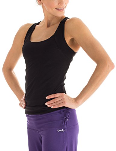 Top sports femme Winshape avec dos croisé respirant et extensible stretch