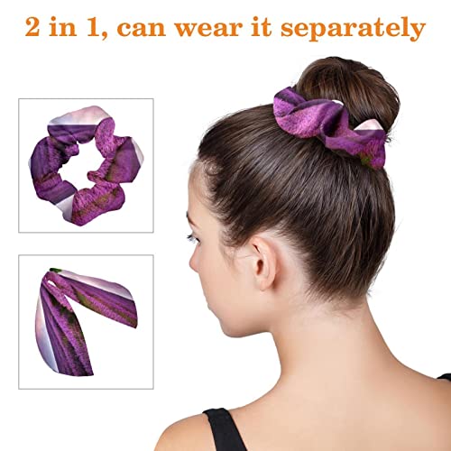 Chouchous pour cheveux longs élastique queue de cheval tournesol