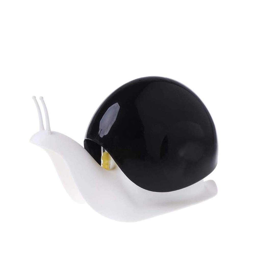 Hyever Cute Snail Soap Dispenser Hand Soap Pump Lotion, Hand Sanitizer, Shampoo, Shower Gel Dispenser for Bathroom, Kitchen Counter, Bathroom Accessories (Black)