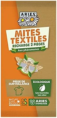 ARIES 2er Nachfüllset für Mottlock Motten Box – Mottenfalle für Kleidermotten – Klebefalle für Befallsermittlung und nachhaltiger Mottenschutz für den Kleiderschrank – ungiftig und geruchlos
