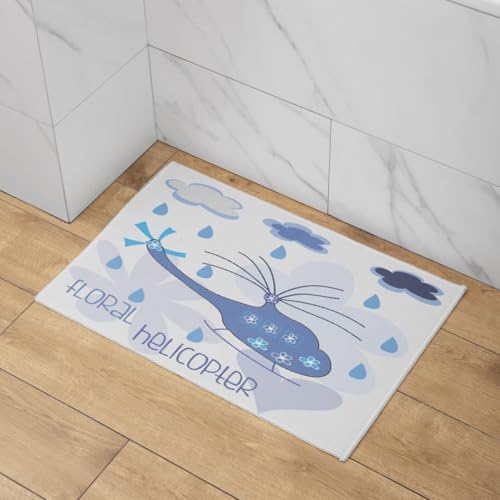 Alfombra antideslizante ducha exterior felpudos graciosos entrada casa niños 50x80 3