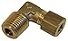 Legris Brass Compression x Male BSPT Male Elbow, 90(Deg), 10mm Tube Size - 0109 10 21