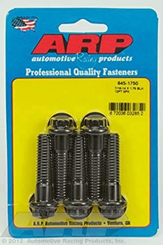 Tornillo de óxido negro ARP 645-1750 con acabado premium antifricción