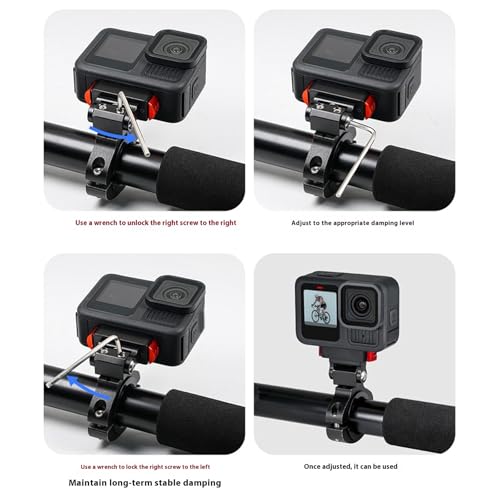 Support vélo caméra action orientable pour filmer vos sorties VTT et route - 7