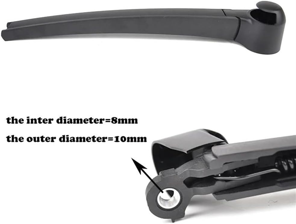 Car Wipers Rear Windshield Window Wiper Kit For C-class W203 For Wagon For Estate 2000-2007 Windscreen Wiper Blade Arm Set Wiper Blade