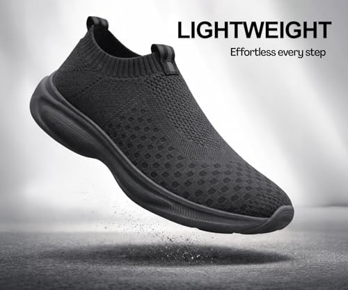 Image of Kraasa Trial Running Shoes with Lightweight Memory Insole | Breathable, Anti-Skid Knit Sneaker, Walking & Gym Shoes