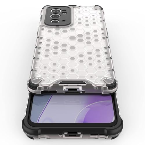 Image of Prime Retail Hard PC Back Case Cover for Oneplus 9RT 5G Anti Slip Ultra Thin Shockproof Reinforced Corners (Transparent)