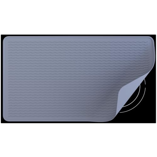Stove Top Covers for Electric Stove, Food Grade Heavy Duty Silicone Glass Stove Top Cover Protector, Induction Cooktop Protector, Heat Resistant Range Ceramic Stove Top Covers Mat, Oven Cover